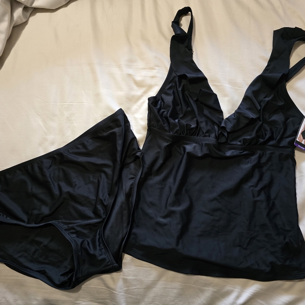 DKNY Tankini and One Piece Swimsuits